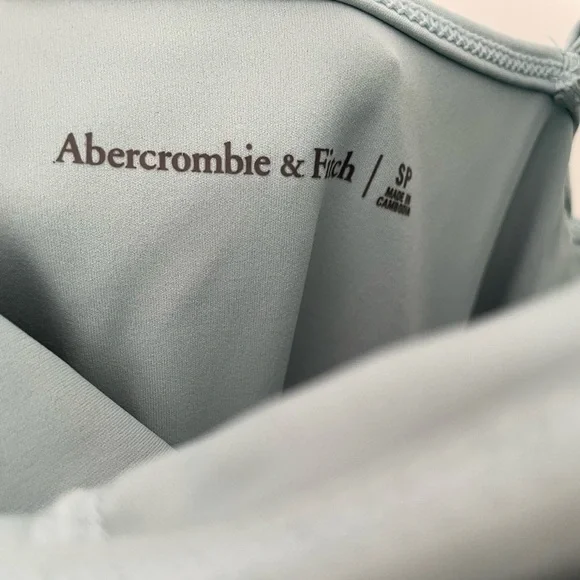 Abercrombie & Fitch A&F Traveler Built In Shorts Sleeveless Blue Dress SP Comfy - Picture 7 of 9